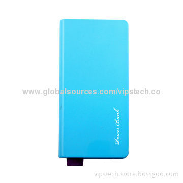 Mobile Phone Charger with 6,000mAh True Capacity, Li-polymer Battery, Looks Like BookNew